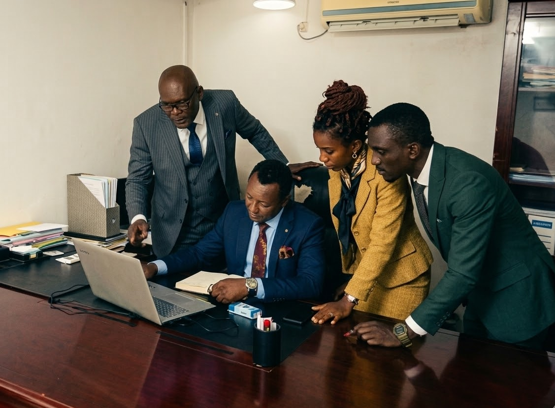 Équipe de direction MISS-Waste en réunion stratégique